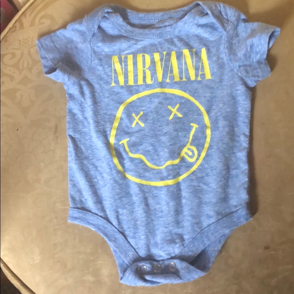 A blue onesie